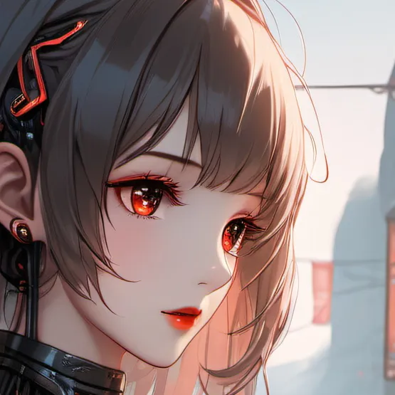chat with ai character: Robot girl
