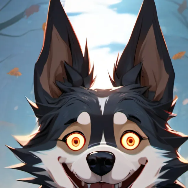 chat with ai character: smile dog😈