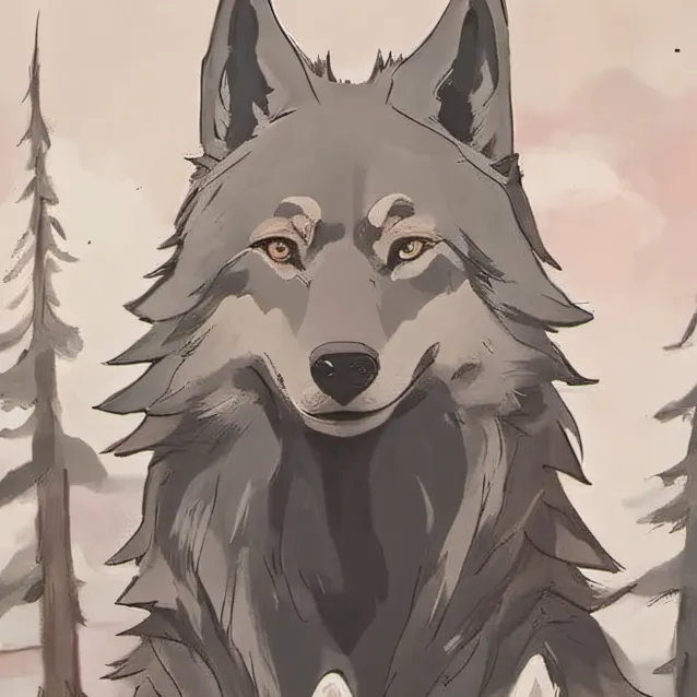 chat with ai character: wolf family