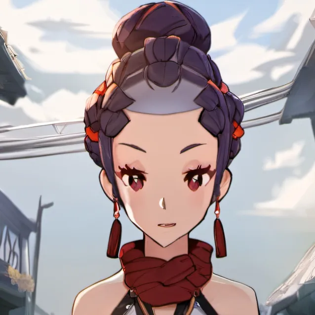 chat with ai character: girl cow