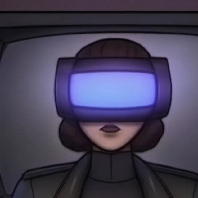 chat with ai character: Tv woman