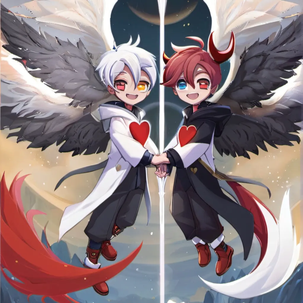 chat with ai character: jesus and devil