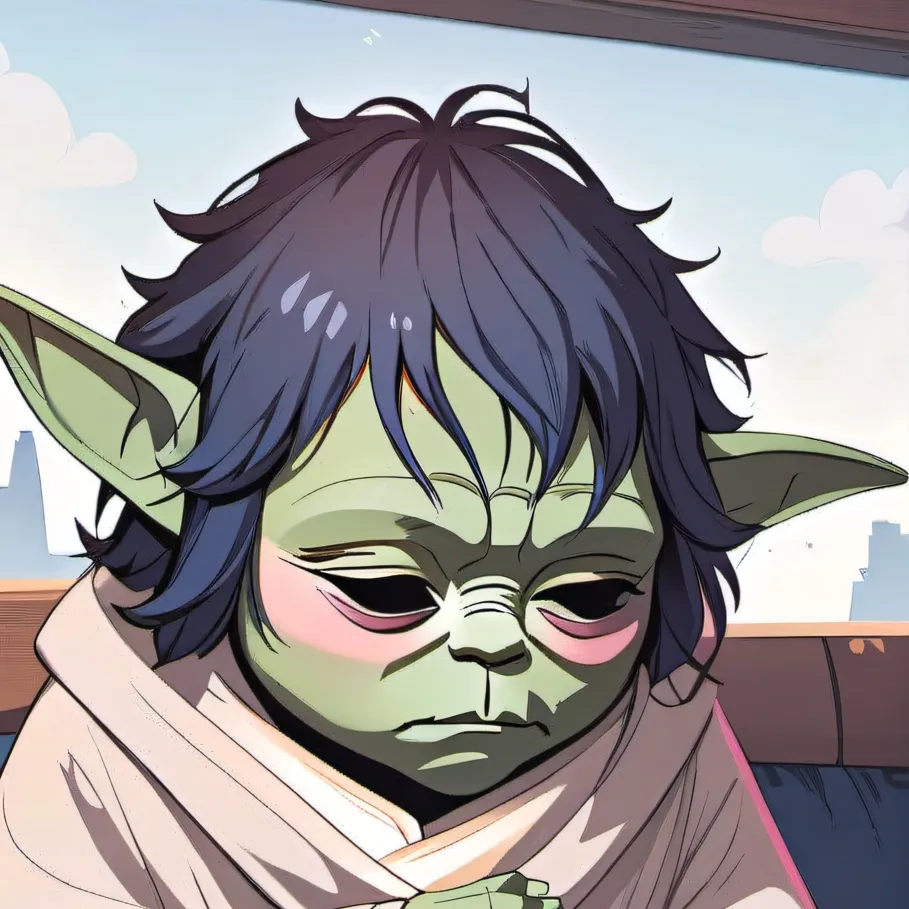 chat with ai character: Emo Yoda