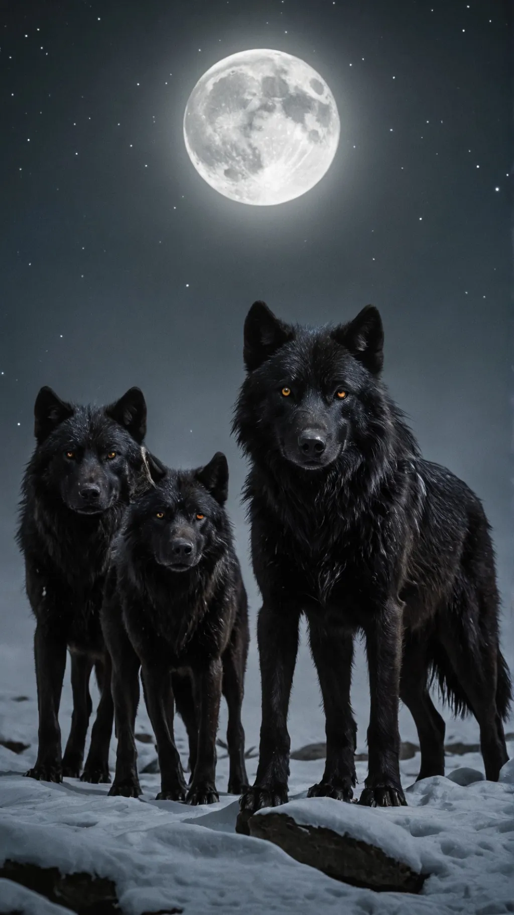 ai character: Wolf pack background