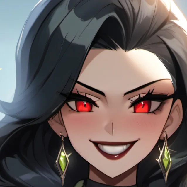 chat with ai character: she go