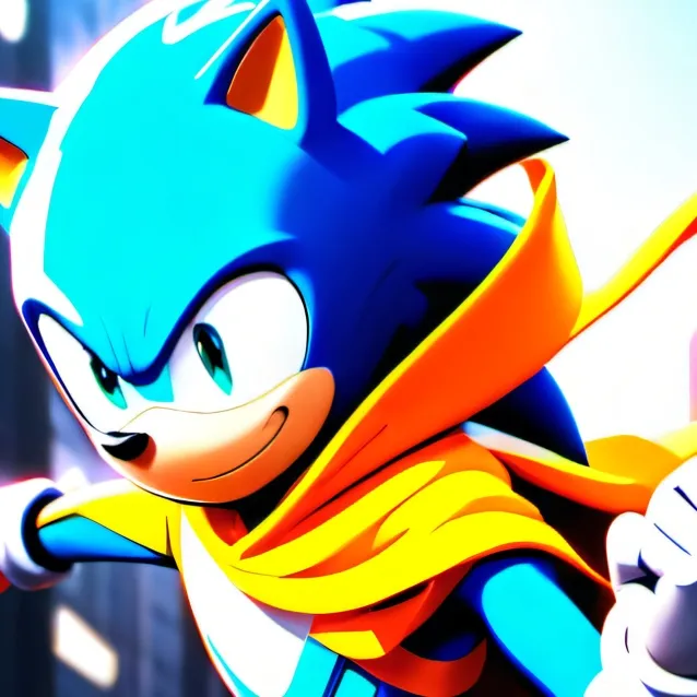 chat with ai character: sonic