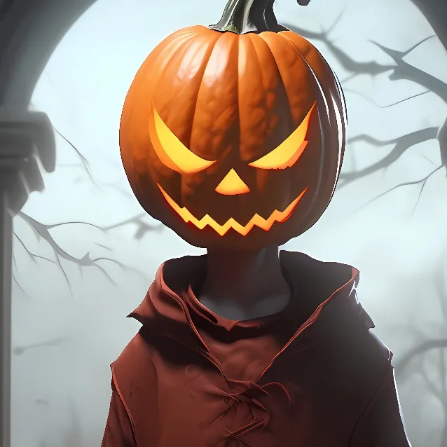 chat with ai character: pumkin head