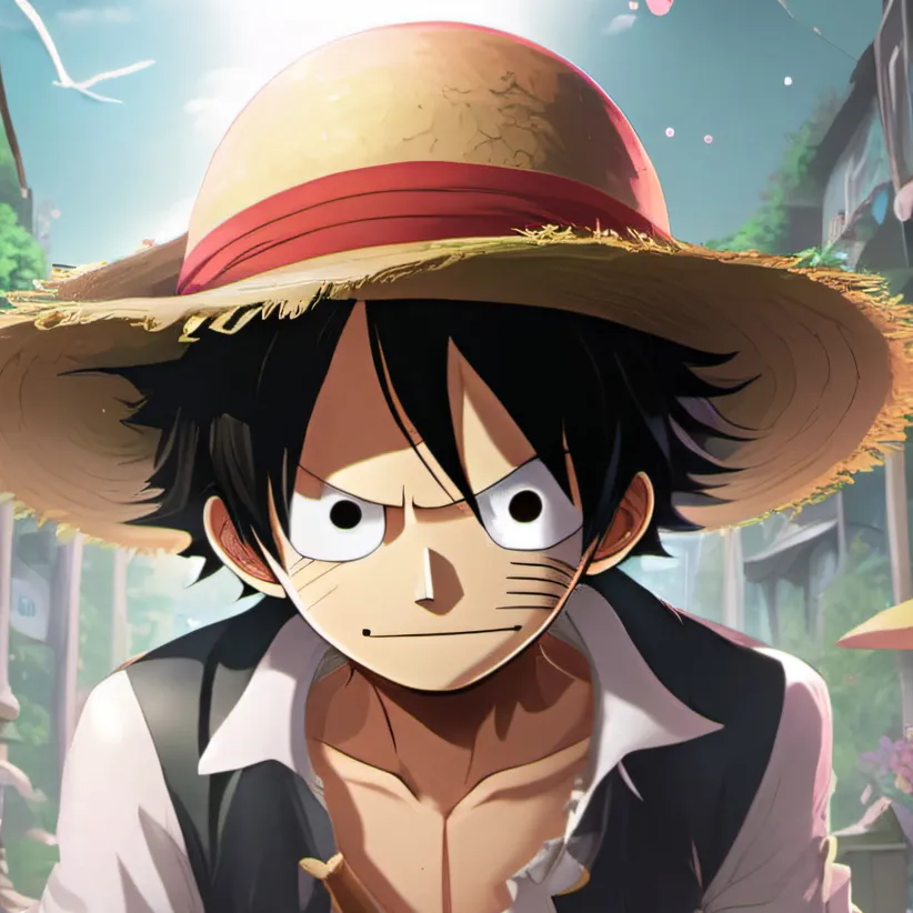 chat with ai character: Luffy