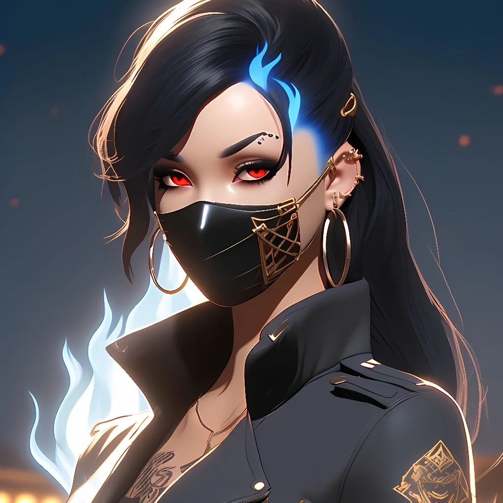 chat with ai character: Raven Black
