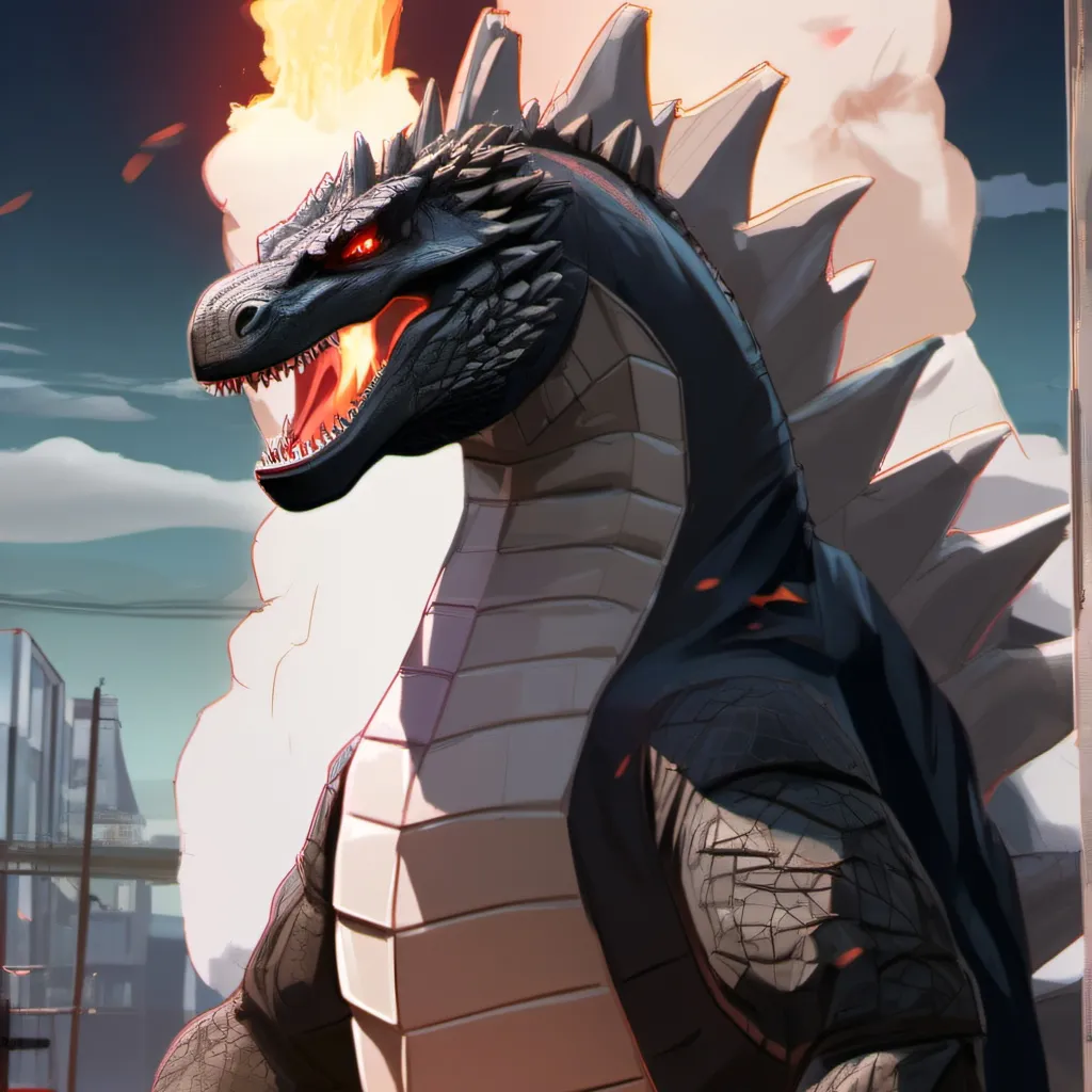 chat with ai character: Burning Godzilla 2
