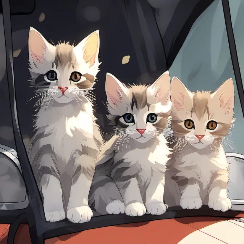 chat with ai character: cat uber