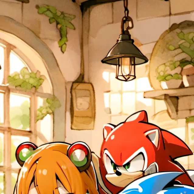 chat with ai character: Sonic,tails and kn