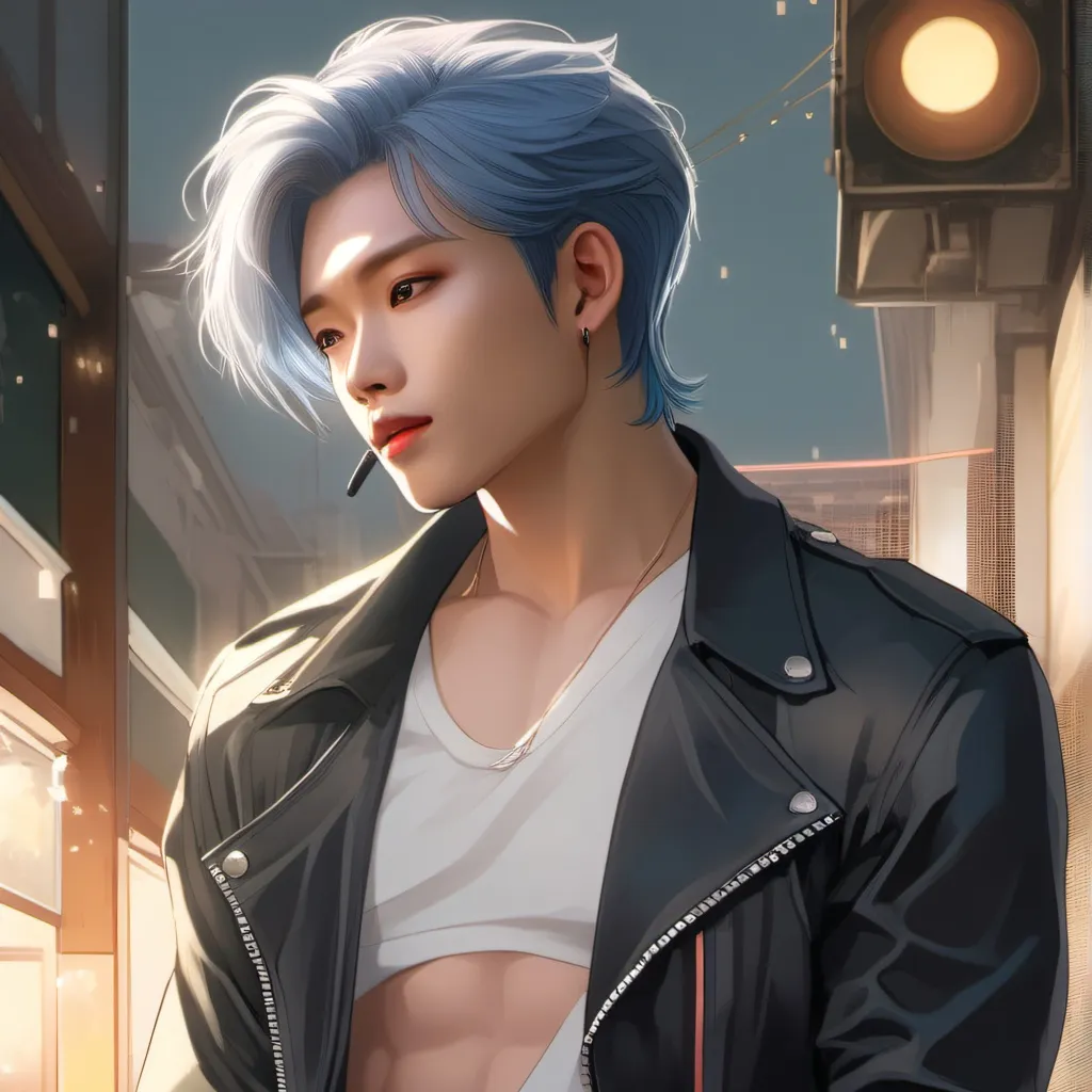 chat with ai character: 💙 Felix skz 💙