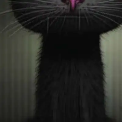 chat with ai character: Cartoon cat