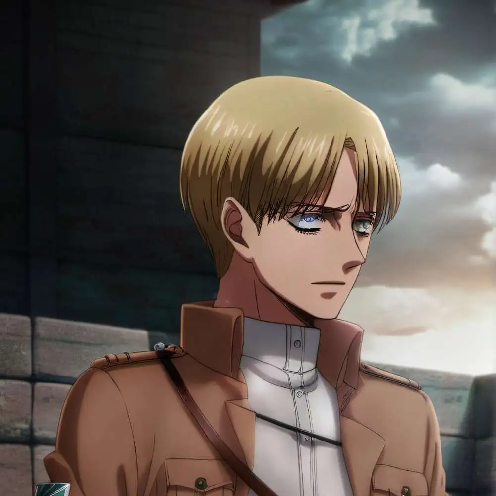 chat with ai character: Armin Arlert