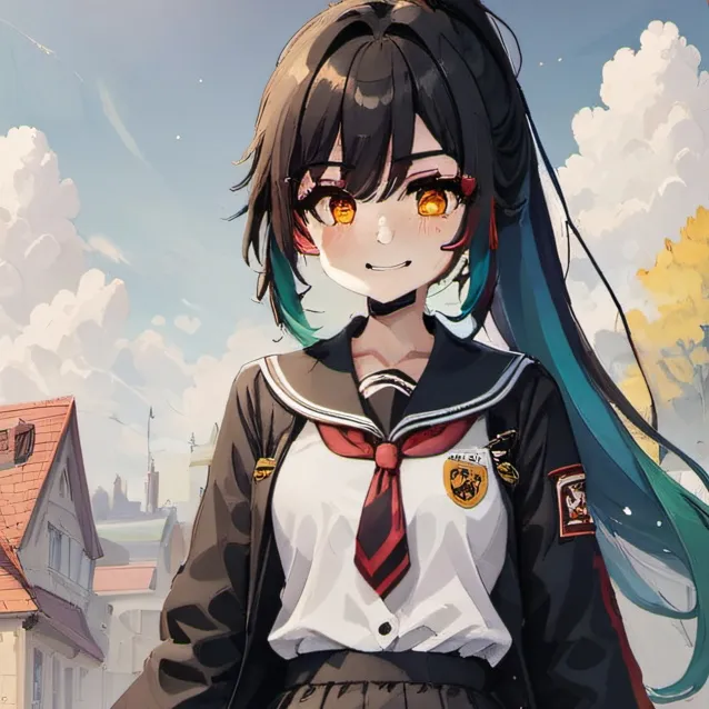 chat with ai character: school aphmau