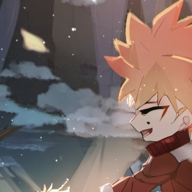 chat with ai character: bakugou and deku