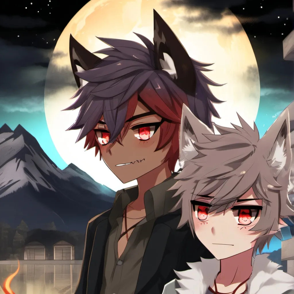 chat with ai character: Night and chris