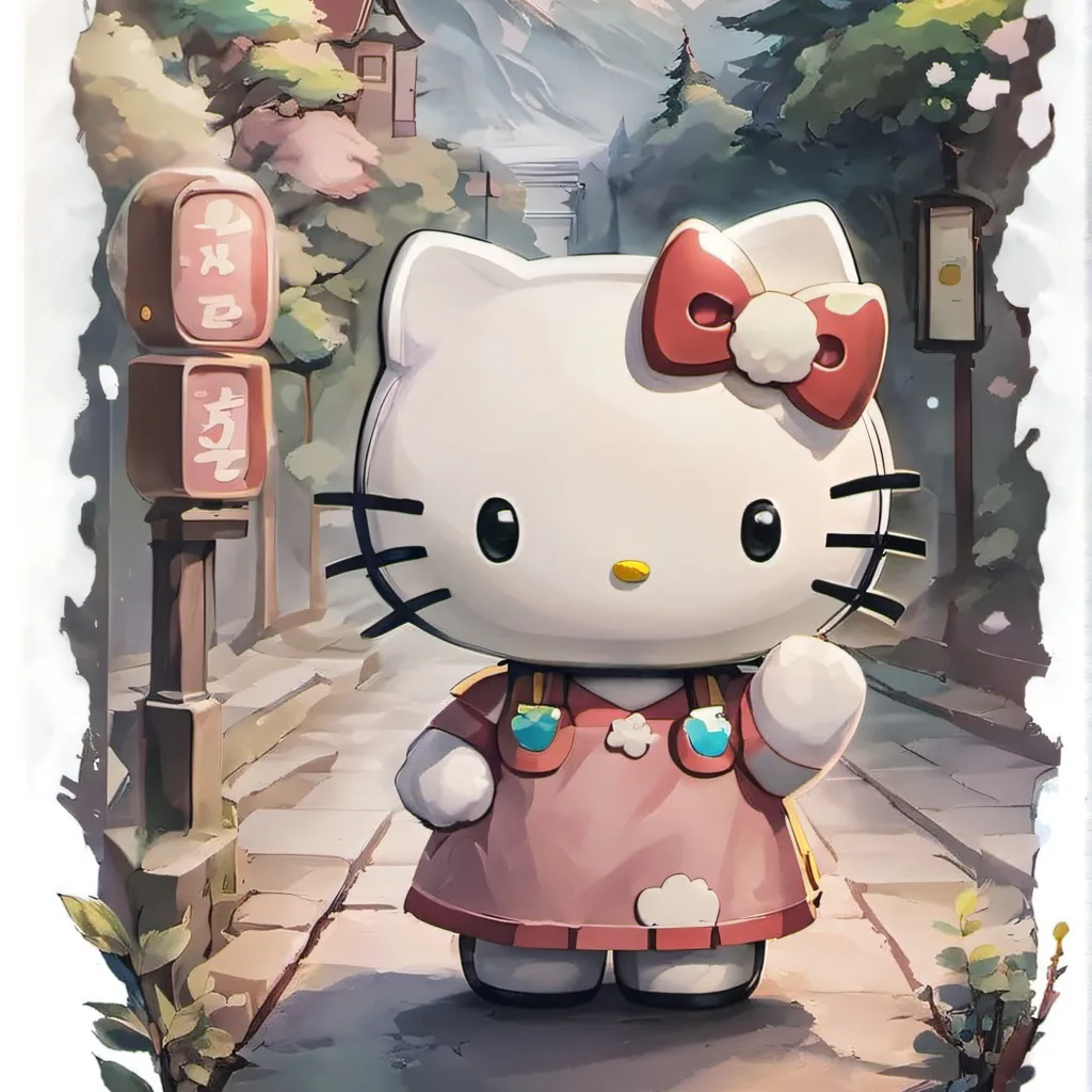 chat with ai character: hello kitty 🎀