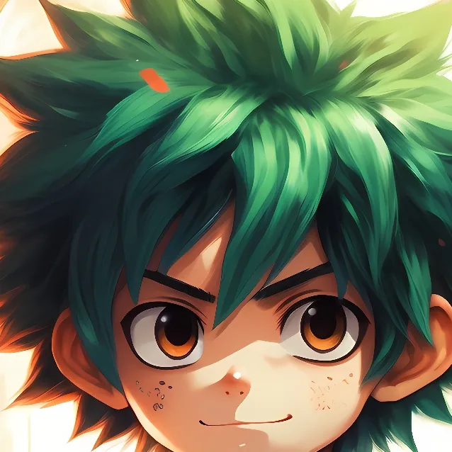 chat with ai character: deku