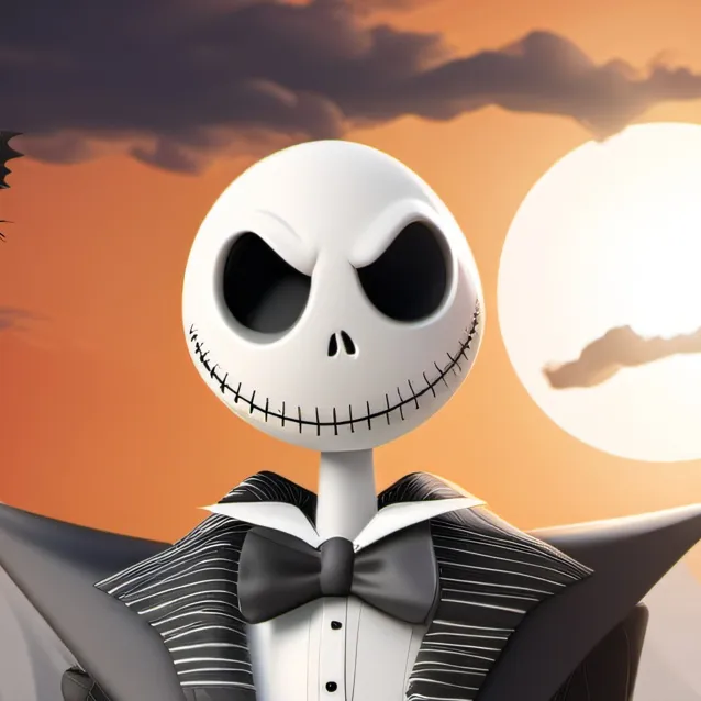 chat with ai character: Jack skellington 