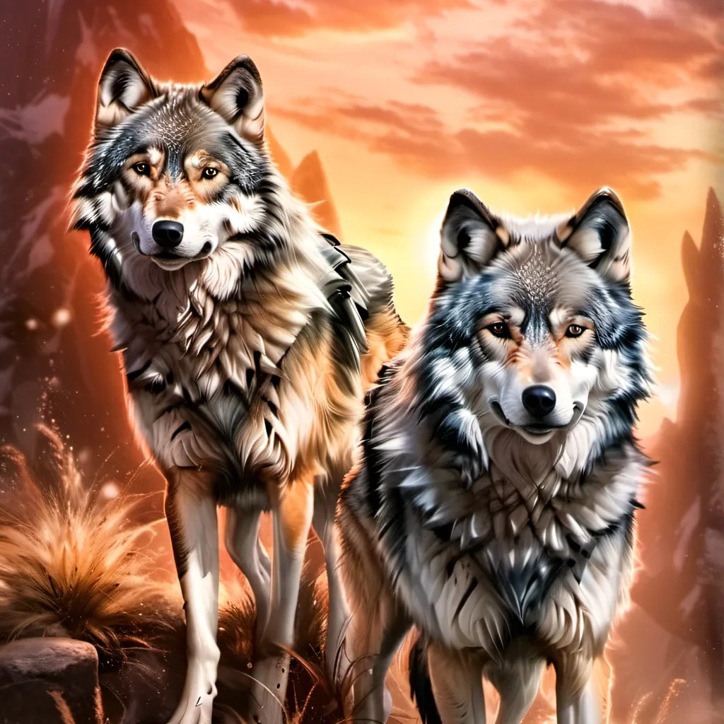 chat with ai character: wolves 