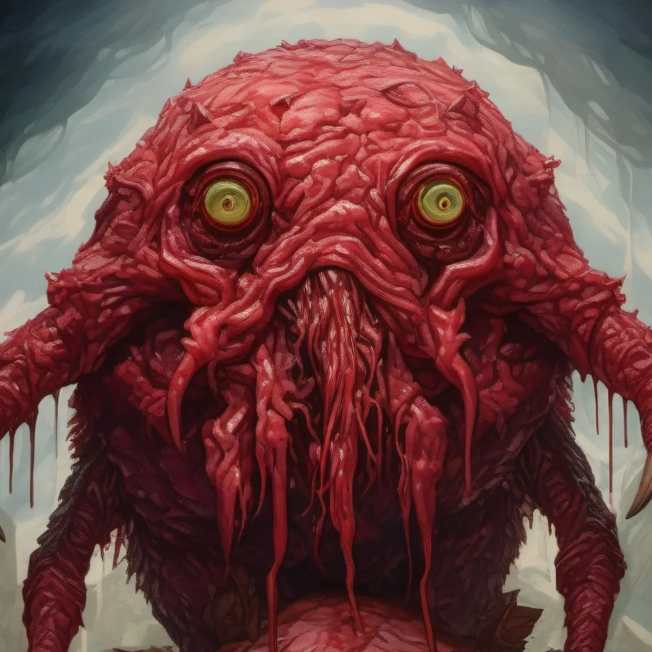 chat with ai character: meat monster 
