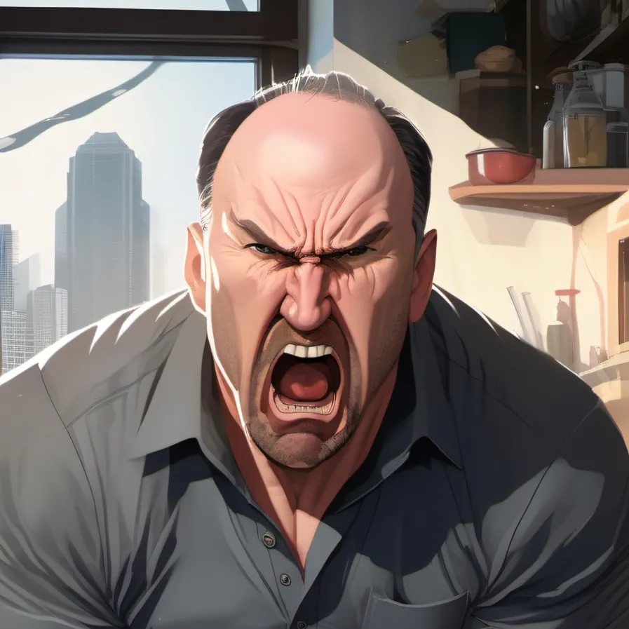 chat with ai character: Angry dad