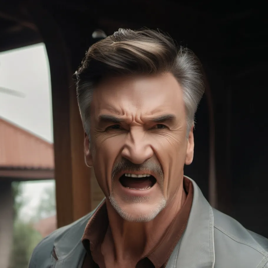 chat with ai character: angry dad