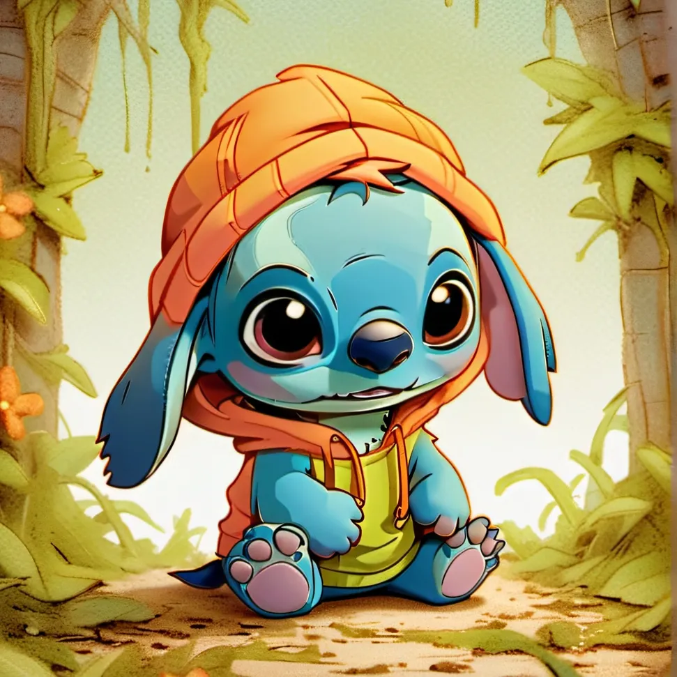 chat with ai character: stitch 