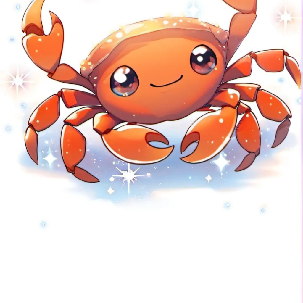 chat with ai character: Happy Crab