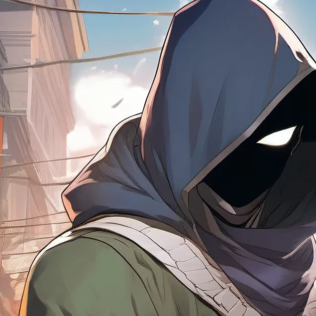 chat with ai character: The mysteriou hero