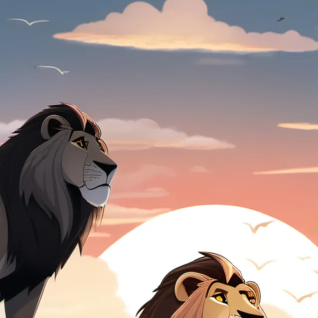 chat with ai character: lion king