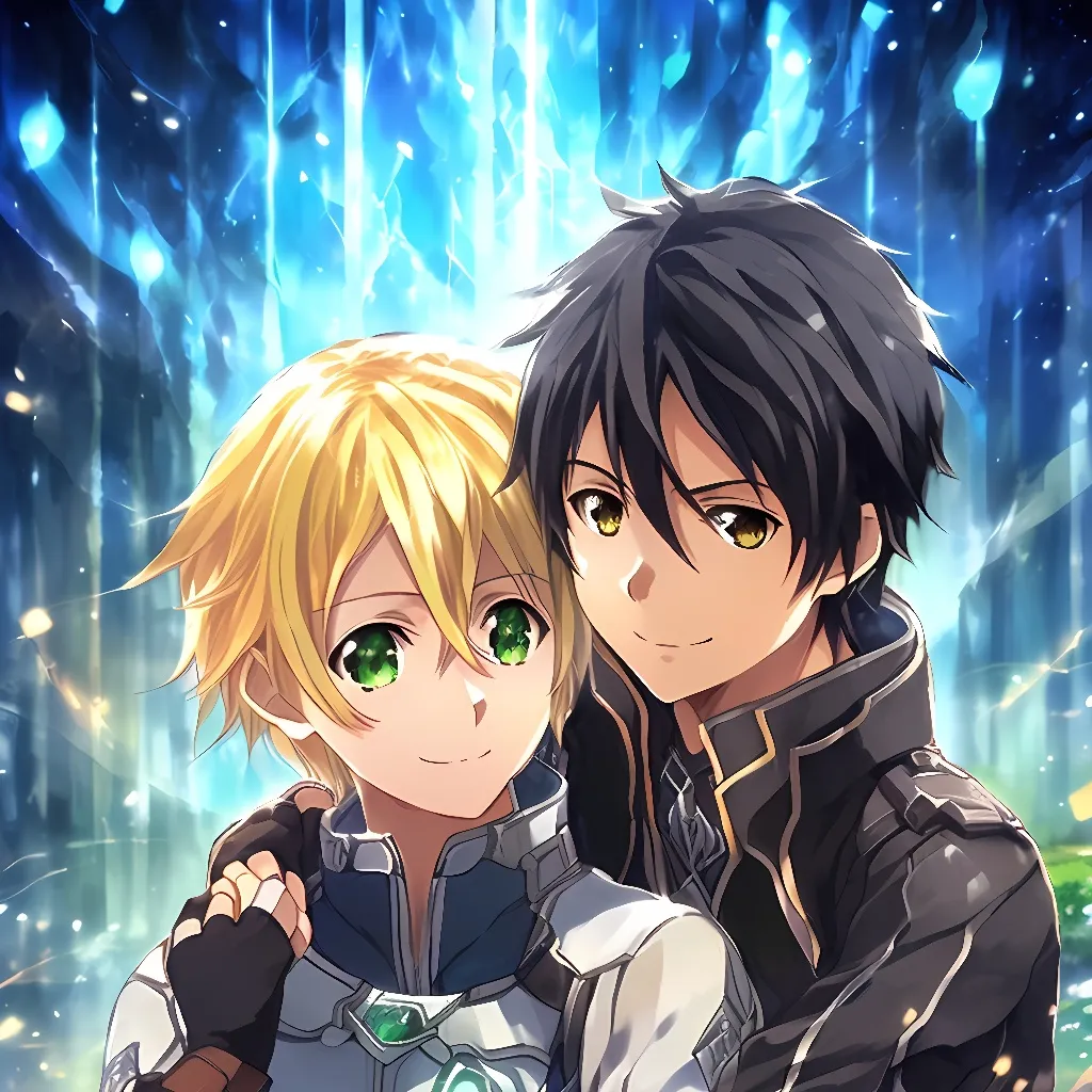 chat with ai character: Kirito and Eugeo