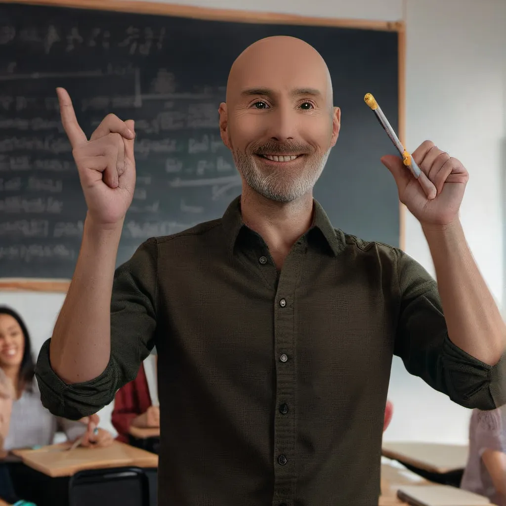 chat with ai character: baldi