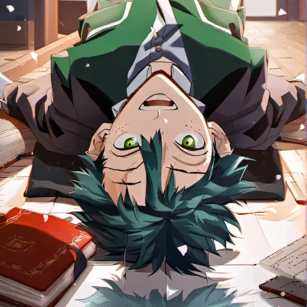 chat with ai character: Izuku (MHA X DDLC)