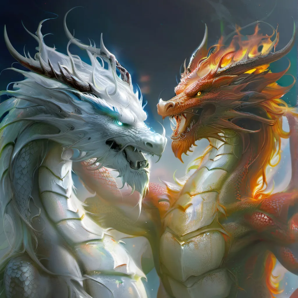 chat with ai character: 2 dragons 
