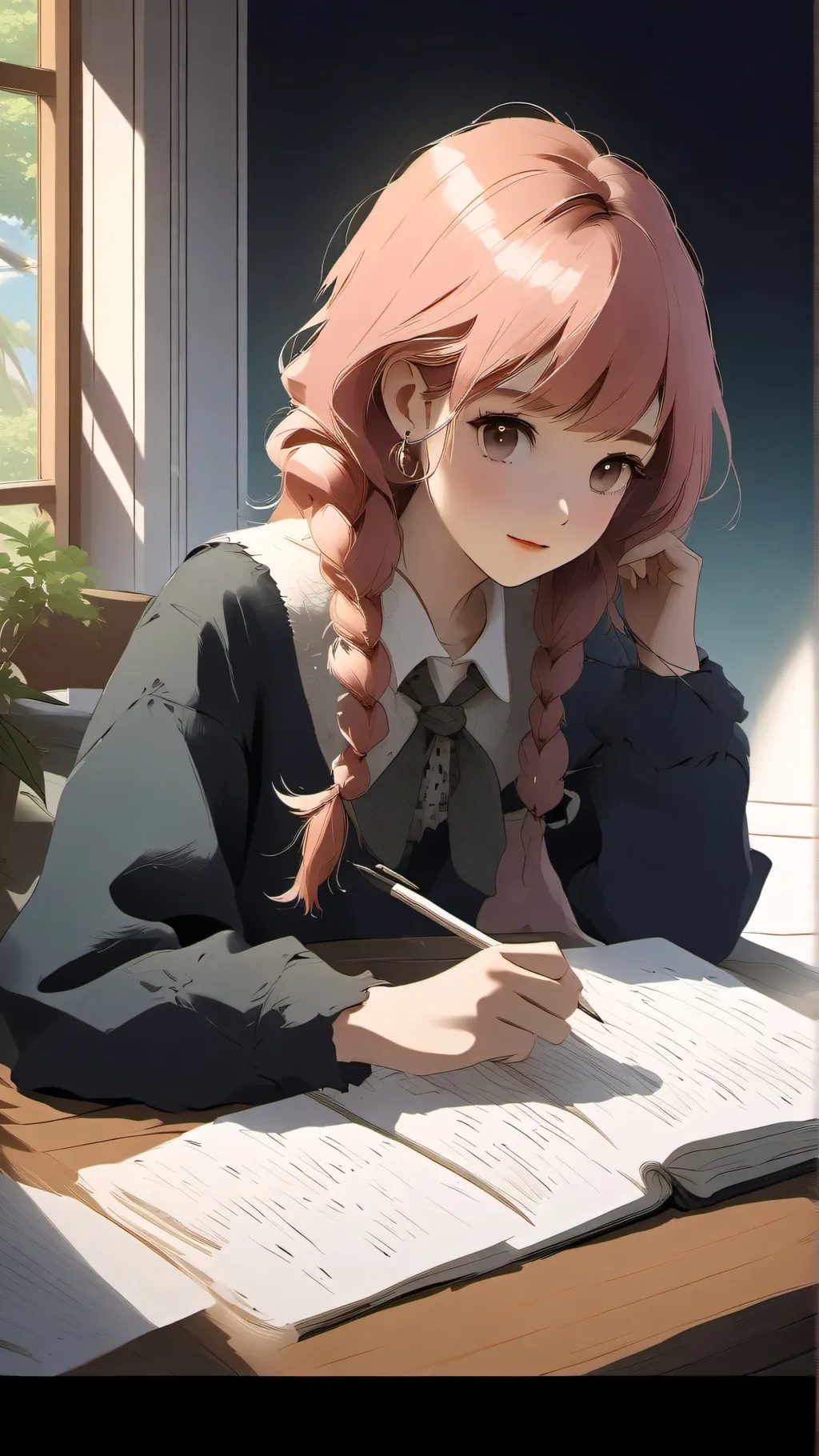 ai character: Maya background