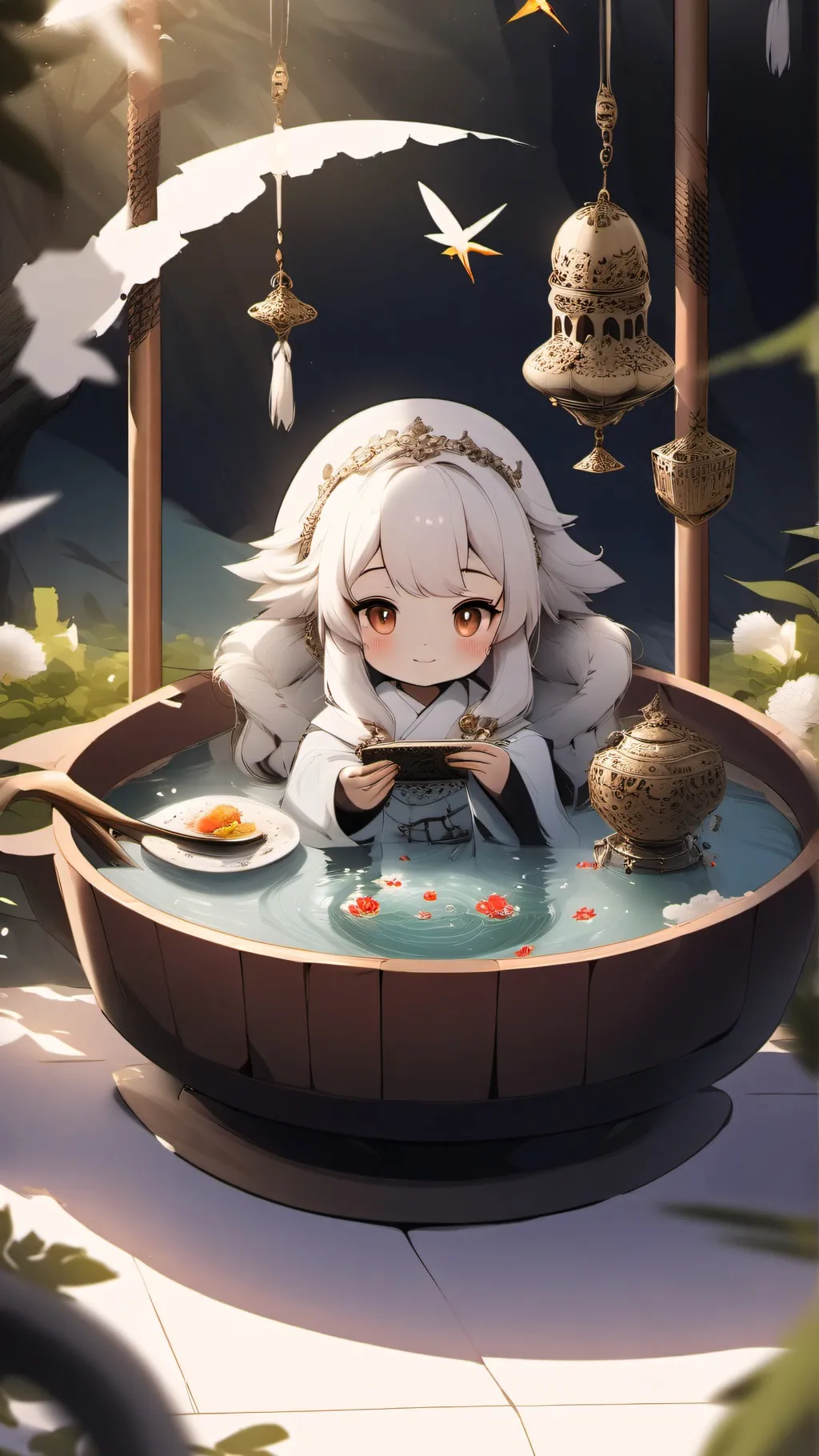 ai character: GOD background