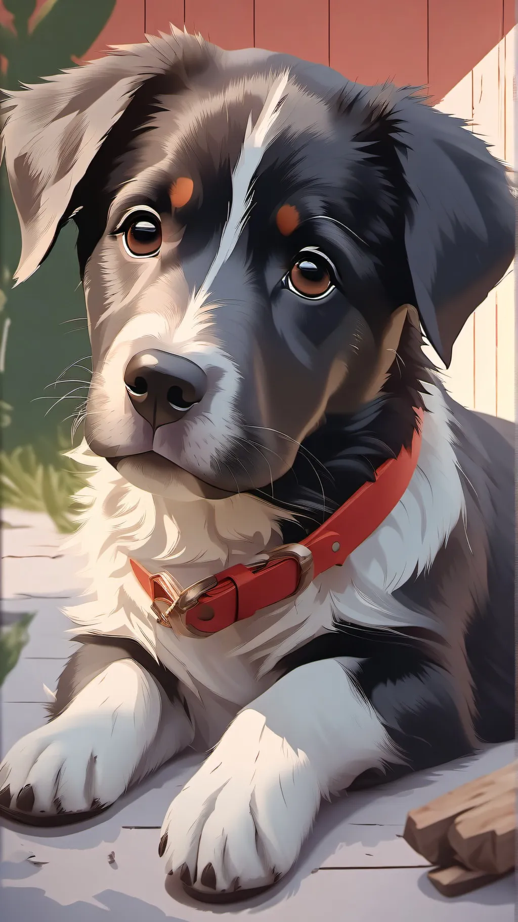 ai character: Your puppy background