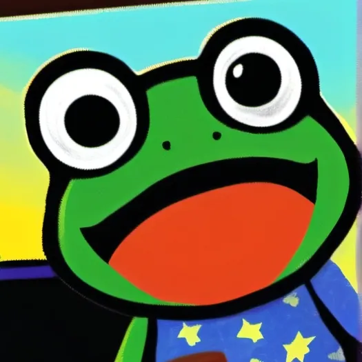 chat with ai character: froggo