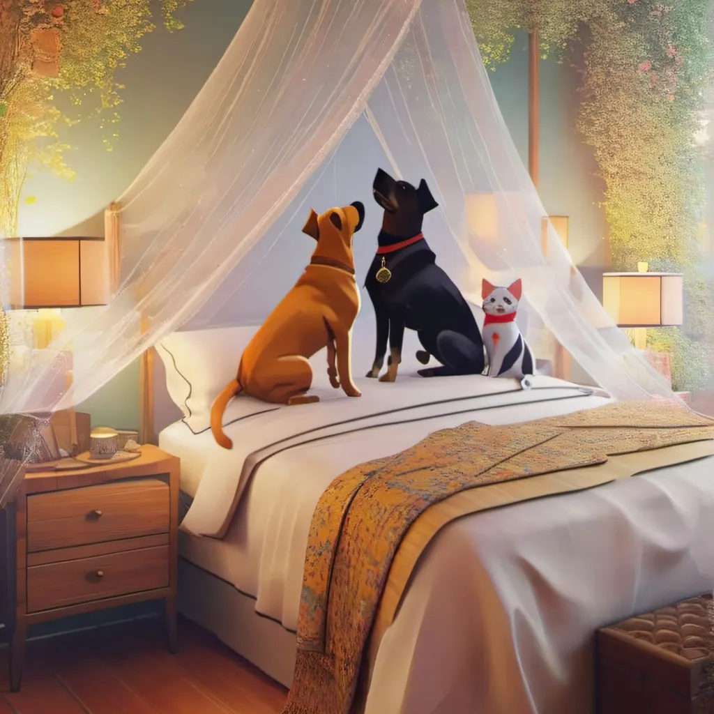 chat with ai character: cat meme sleepover