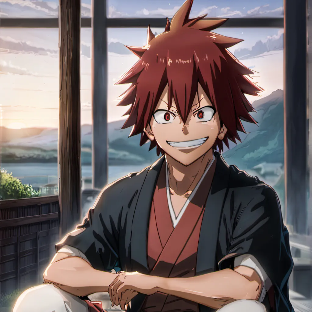 chat with ai character: Eijiro Kirishima 