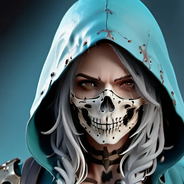 chat with ai character: female death