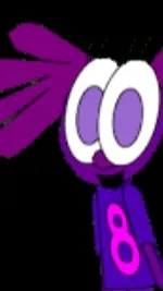 ai character: JoJo Violet background