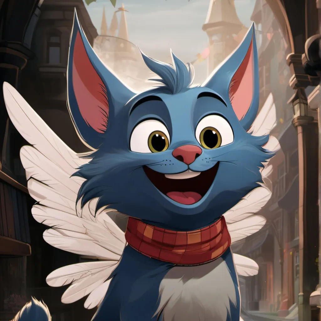 chat with ai character: happy