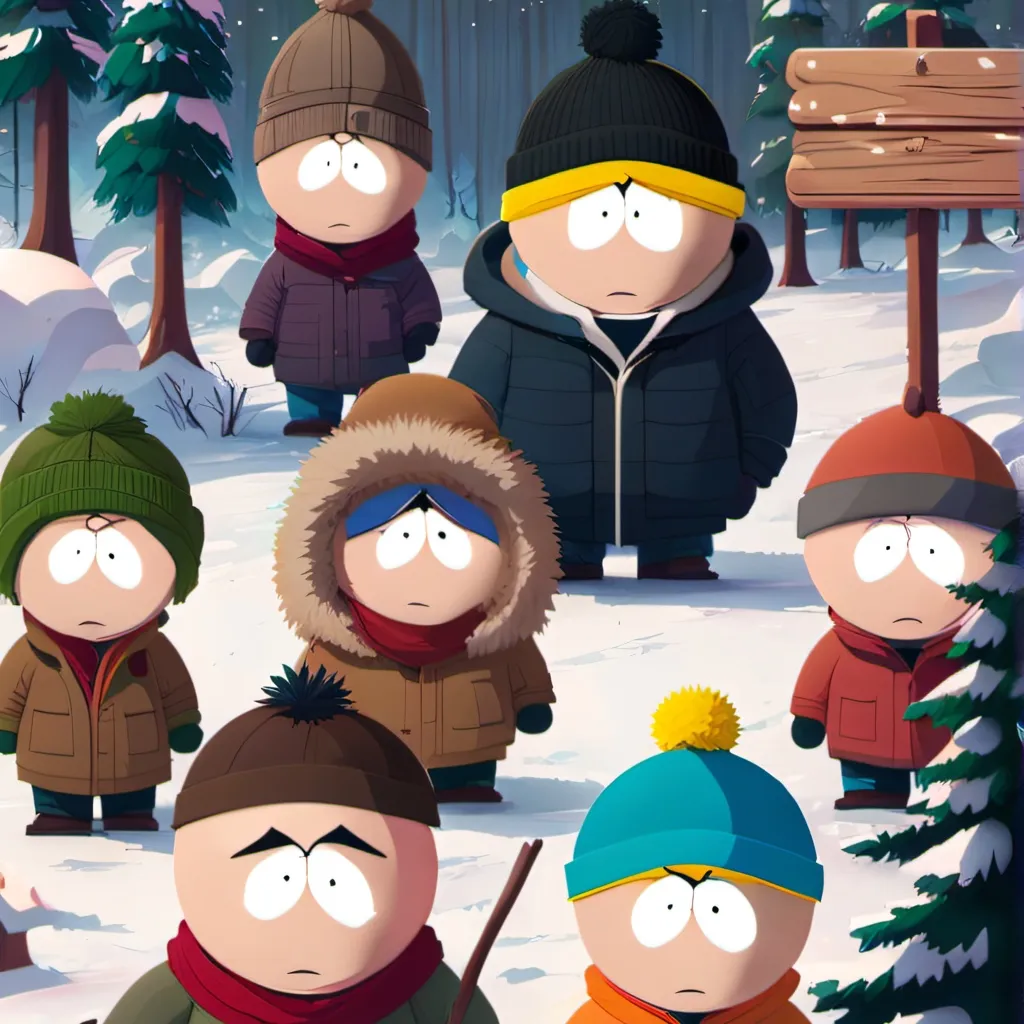 chat with ai character: south park kids