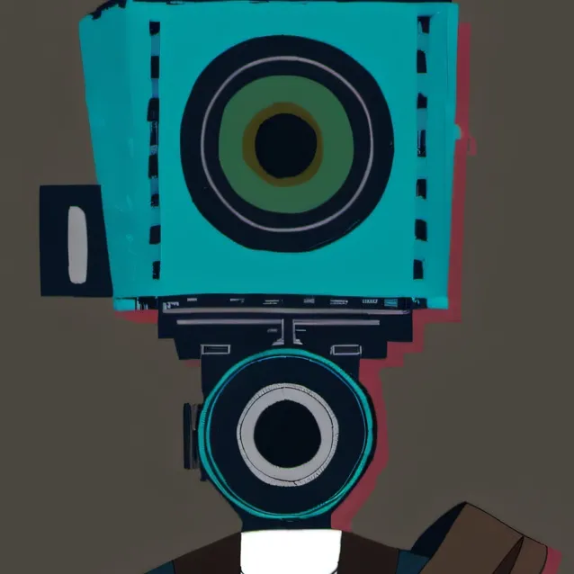 chat with ai character: camera man