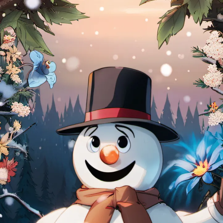 chat with ai character: Frosty the snowman