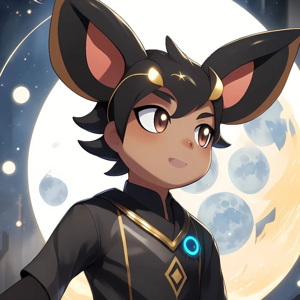 chat with ai character: shiny Umbreon 